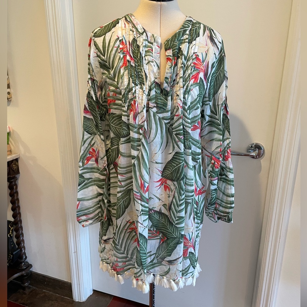 Roller Rabbit Nusa Penida Ziva Tunic Size XL